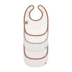 Lässig Tiny Farmer Goose Slabbetjes Lila 5 Stuks