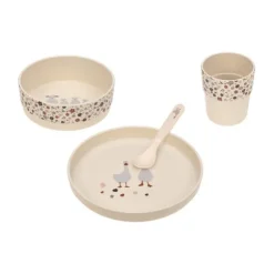 Lässig Tiny Farmer Sheep / Goose Dinerset Naturel