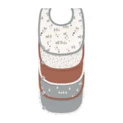 Lässig Tiny Farmer Sheep Slabbetjes Blue 5 Stuks