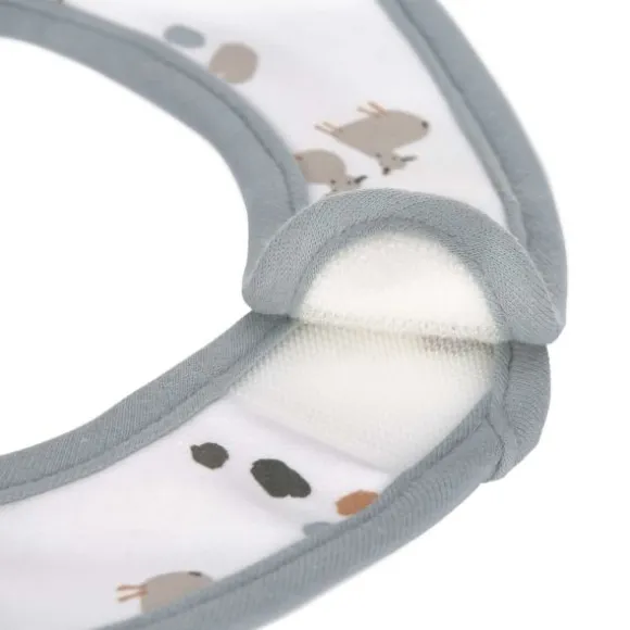 Lässig Tiny Farmer Sheep Slabbetjes Blue 5 Stuks