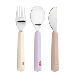 Lässig Tiny Team Cat Bestekset - 3 Stuks - Roze