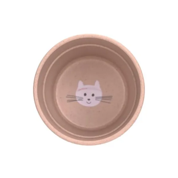 Lässig Tiny Team Cat Drinkbeker - PP/Cellulose - Roze