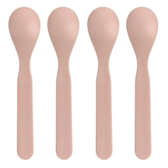 Lässig Tiny Team Cat Lepels - 4 Stuks - PP/Cellulose - Roze