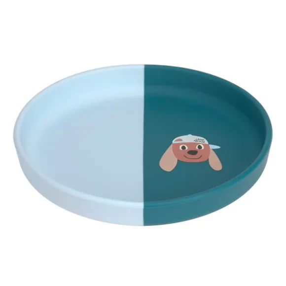 Lässig Tiny Team Dog Bord - Siliconen - Blauw