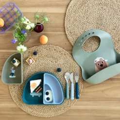 Lässig Tiny Team Dog Slab - Siliconen - Groen