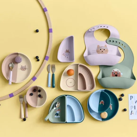 Lässig Tiny Team Dog Slab - Siliconen - Groen