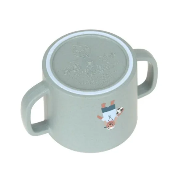 Lässig Tiny Team Dog Tuitbeker - PP/Cellulose - Groen/Blauw