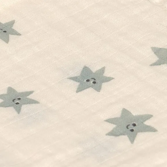 Lässig Tiny Team Swaddle & Burp Doeken - 3 Stuks - 60 x 60 cm - Granite Green