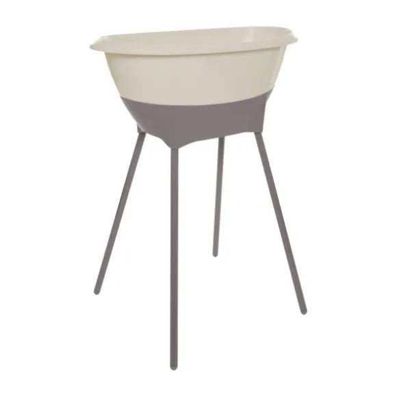 Luma Badje + Badstandaard - Almond/Chalk Brown