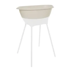 Luma Badje + Badstandaard - Almond/White