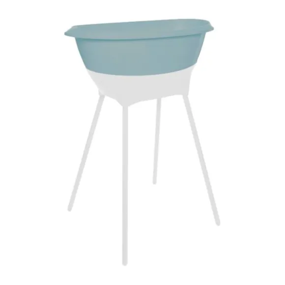 Luma Badje + Badstandaard - Almond/White