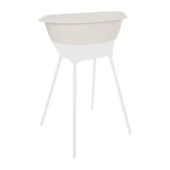 Luma Badje + Badstandaard - Almond/White