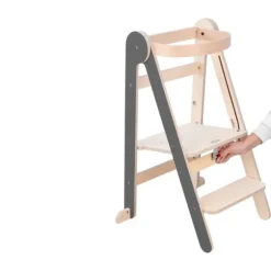 Mamatoyz Leertoren - Grey Color - Hout