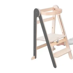 Mamatoyz Leertoren - Grey Color - Hout