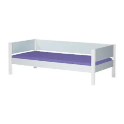 Manis-h Bed Met Uitvalbeveiliging Wit 90 x 200 cm
