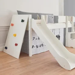 Manis-H Klimwand Voor Halfhoog- en Stapelbed - Snow White