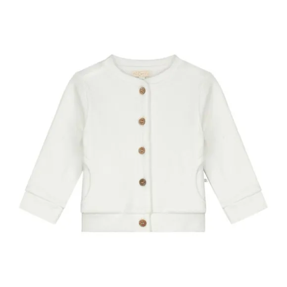 Mats & Merthe Bram Vest Off White 1 Mnd