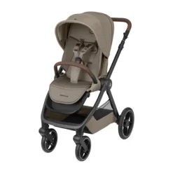 Maxi-Cosi Oxford+ Kinderwagen 3-in-1 - Twillic Graphite | Maxi-Cosi Pebble S Autostoeltje - Tonal Black