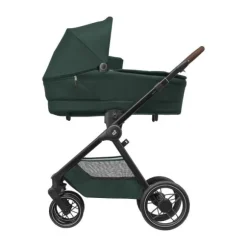 Maxi-Cosi Oxford+ Kinderwagen 3-in-1 - Twillic Graphite | Maxi-Cosi Pebble S Autostoeltje - Tonal Black