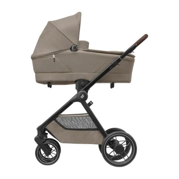 Maxi-Cosi Oxford+ Kinderwagen 4-in-1 - Twillic Graphite | Maxi-Cosi Pebble S Autostoeltje | FamilyFix S