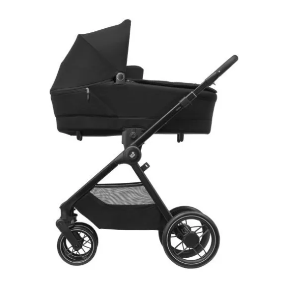 Maxi-Cosi Oxford+ Kinderwagen 4-in-1 - Twillic Graphite | Maxi-Cosi Pebble S Autostoeltje | FamilyFix S