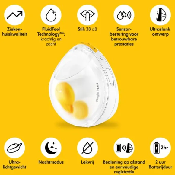 Medela Magic InBra™ Borstkolf Enkelzijdig Elektrisch