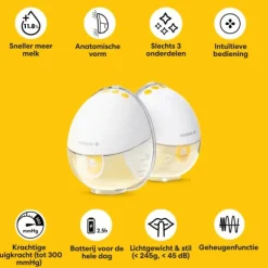 Medela Motion InBra™ Borstkolf Dubbelzijdig Elektrisch