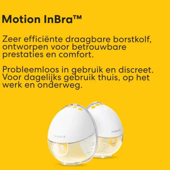 Medela Motion InBra™ Borstkolf Dubbelzijdig Elektrisch