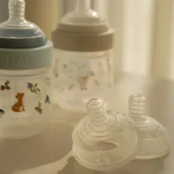 Mepal Mio Flesspeen Medium Flow - 2 Stuks - Helder