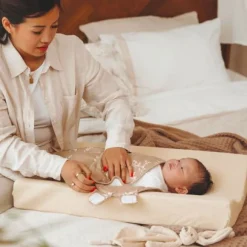 Meyco Aankleedkussenhoes Uni - 2 Stuks - Taupe