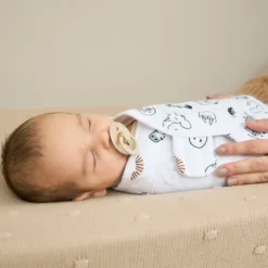 Meyco Baby Animal swaddlemeyco inbakerdoek gevoerd - multicolour - 0-3 maanden