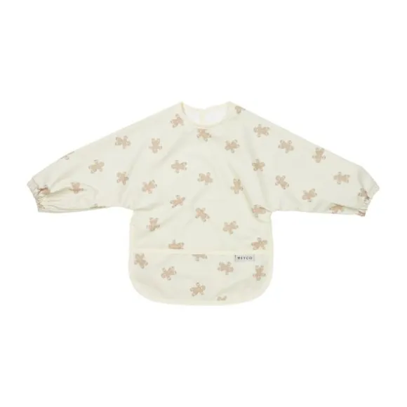 Meyco Baby Gingerbread Mouwslab - Soft Sand