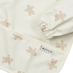 Meyco Baby Gingerbread Mouwslab - Soft Sand