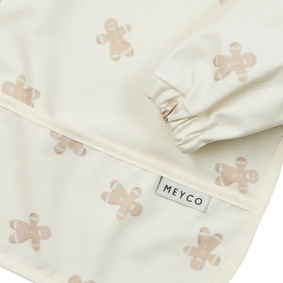 Meyco Baby Gingerbread Mouwslab - Soft Sand