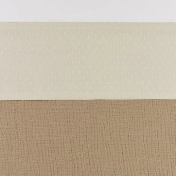 Meyco Baby Plume Wieglaken - 75 x 100 cm - Soft Sand