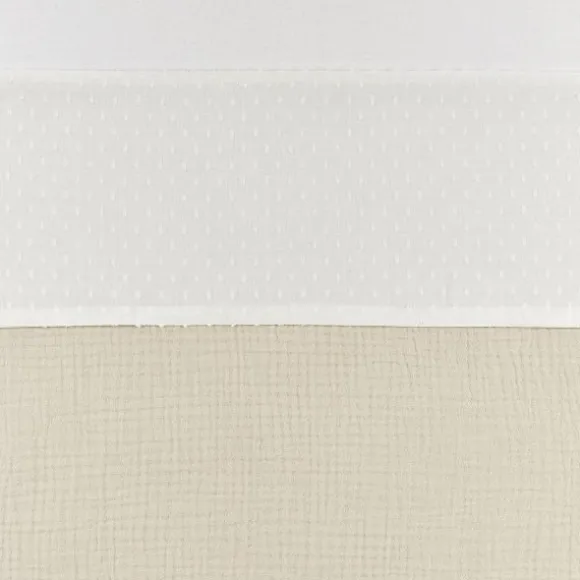 Meyco Baby Plume Wieglaken - 75 x 100 cm - Offwhite