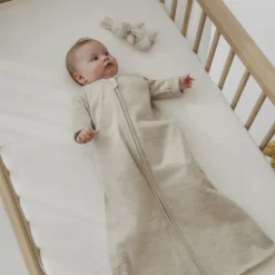Meyco Baby Slaapzak - Studio - 70 cm - Merinowol - Sand Melange
