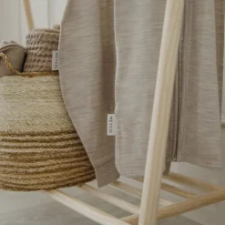 Meyco Baby Slaapzak - Studio - 70 cm - Merinowol - Sand Melange