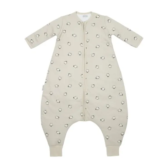 Meyco Baby Slaapzak Jumper Winter Penguin Soft Sand 92 cm