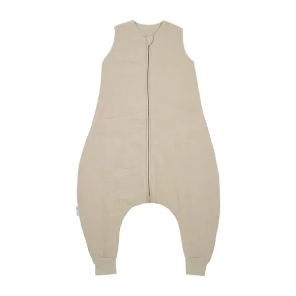 Meyco Baby Slaapzak Jumper Winter Hydrofiel Uni Pre-Washed Sand 104 cm