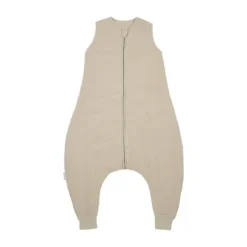 Meyco Baby Uni baby winter slaapoverall jumper - pre-washed hydrofiel - sand - 92cm