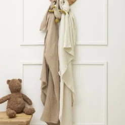 Meyco Baby Uni Inbakerdoek - 2 Stuks - Soft Sand/Greige