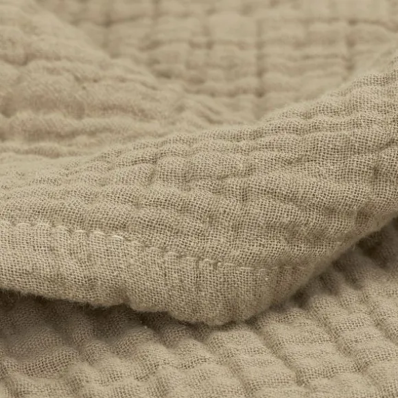 Meyco Baby Uni Pre-Washed Hydrofiel Ledikantlaken – 100x150 cm - Greige