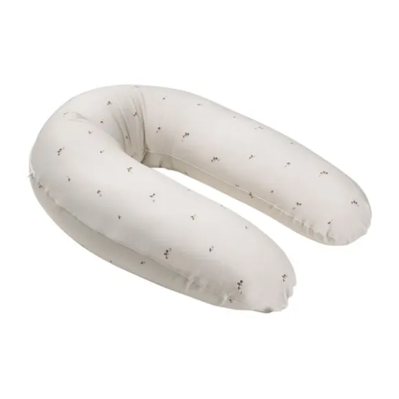 Meyco Baby Uni Relaxhoes Voedingskussen - Pre-Washed Hydrofiel - Soft Olive