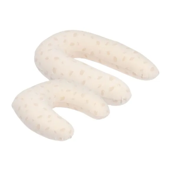 Meyco Baby Uni Relaxhoes Voedingskussen - Pre-Washed Hydrofiel - Soft Olive