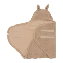 Meyco Bear Wikkeldeken - Teddy - Warm Brown