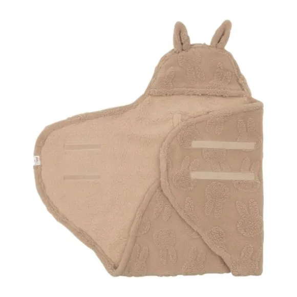 Meyco Bear Wikkeldeken - Teddy - Warm Brown