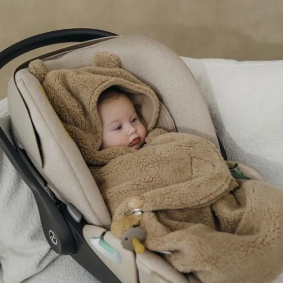 Meyco Bear Wikkeldeken - Teddy - Warm Brown