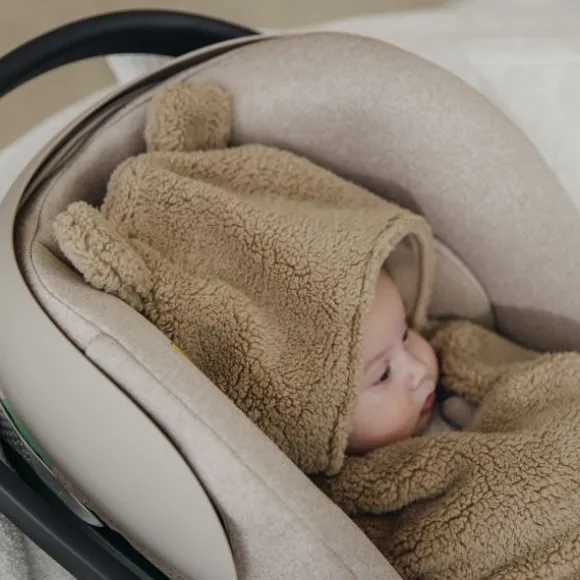 Meyco Bear Wikkeldeken - Teddy - Warm Brown