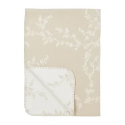 Meyco Branches Ledikantdeken - 100 x 150 cm - Sand